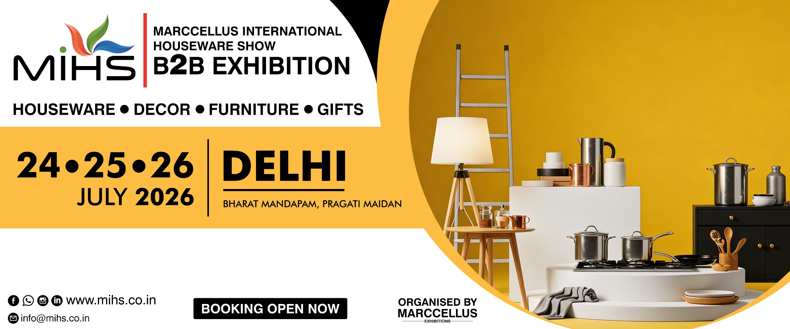 Houseware Expo India 2026: Complete Guide to MIHS Trade Show for Buyers & Brands